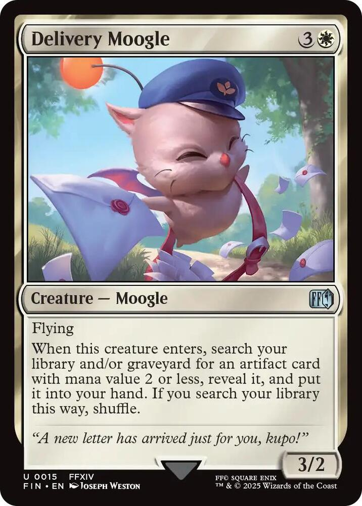 Delivery Moogle - Foil